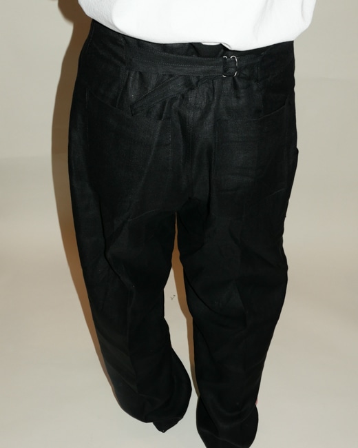 MAATEE&SONS WORK PANTS/ITALIANCLR SHIRTS [Black]
