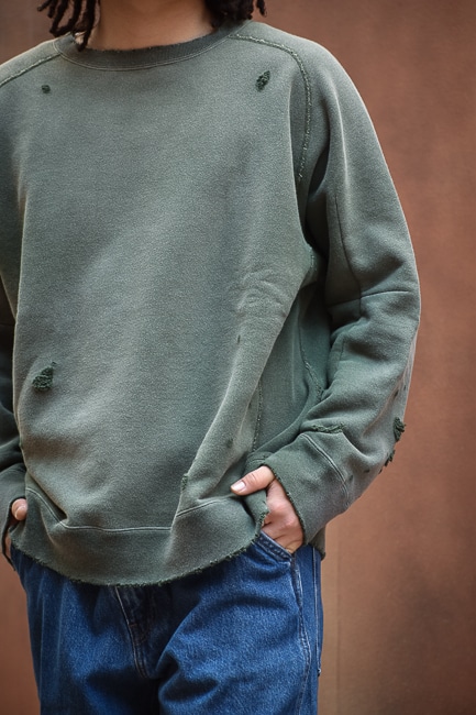 NEEDLS [Darts Sweat Shirt - French Terry]