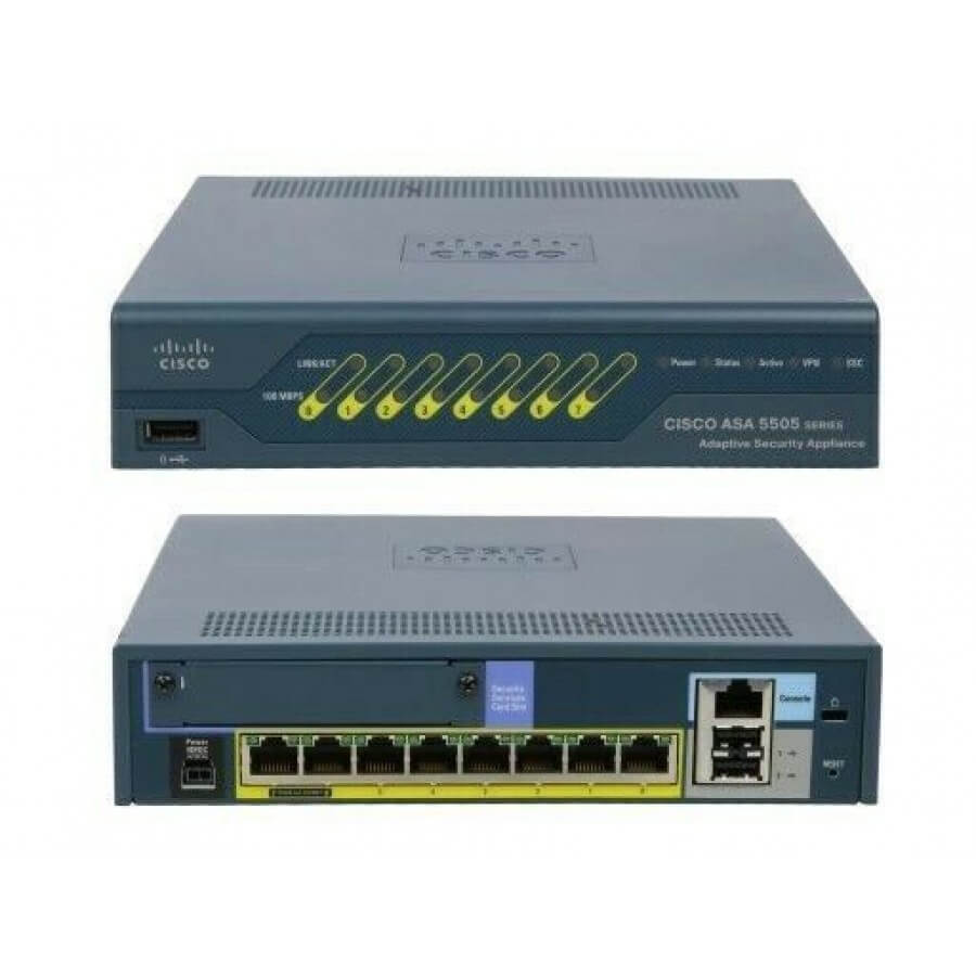 Cisco ASA5505-BUN-K9 ASA 5505 8-Port SSL 3DES/AES – ロジネット