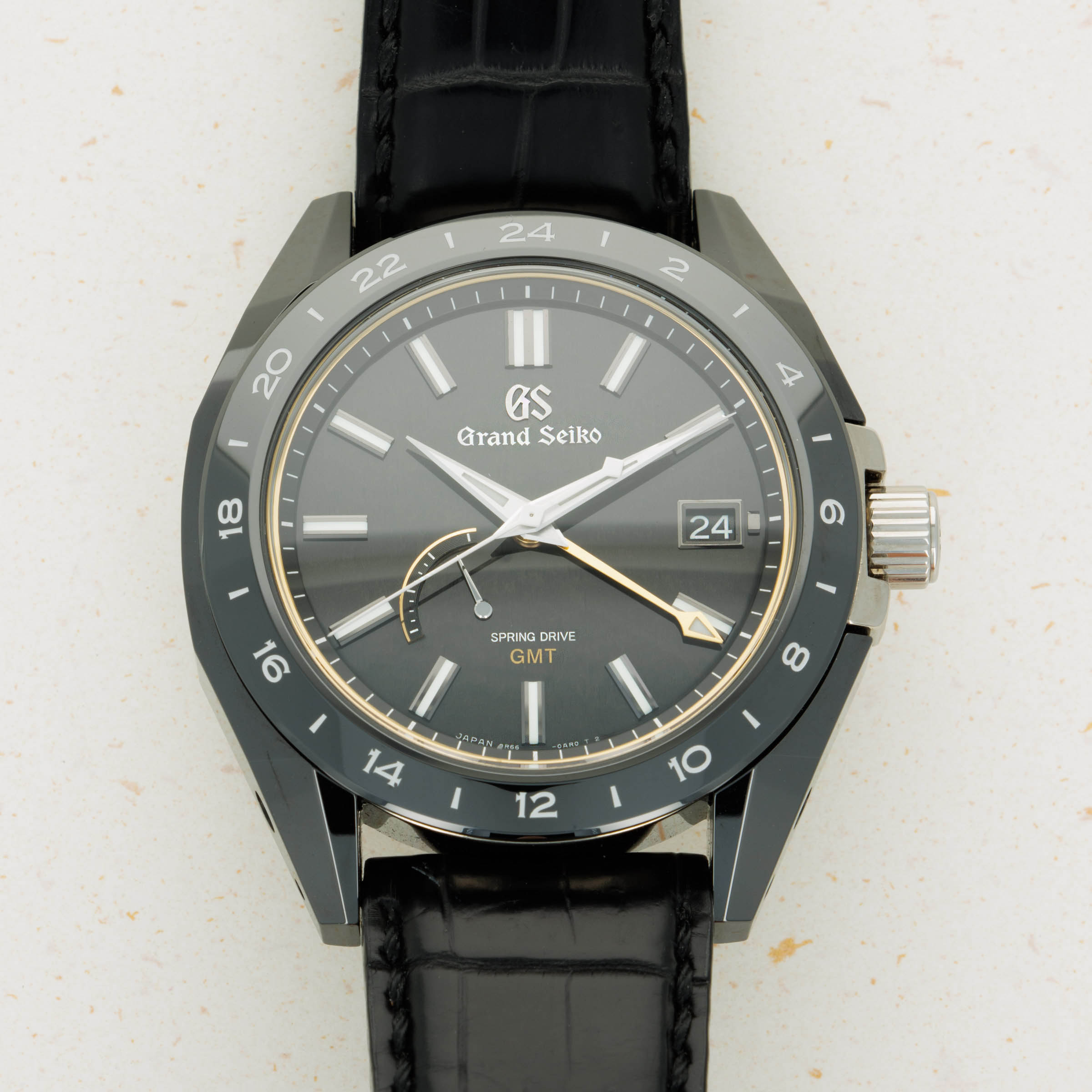 Grand Seiko VIP Black Snowflake GMT SBGE243 9R66-0AV0 | Auctions