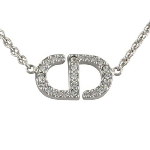クリスチャンディオール ネックレス レディース PETIT CD シルバー
