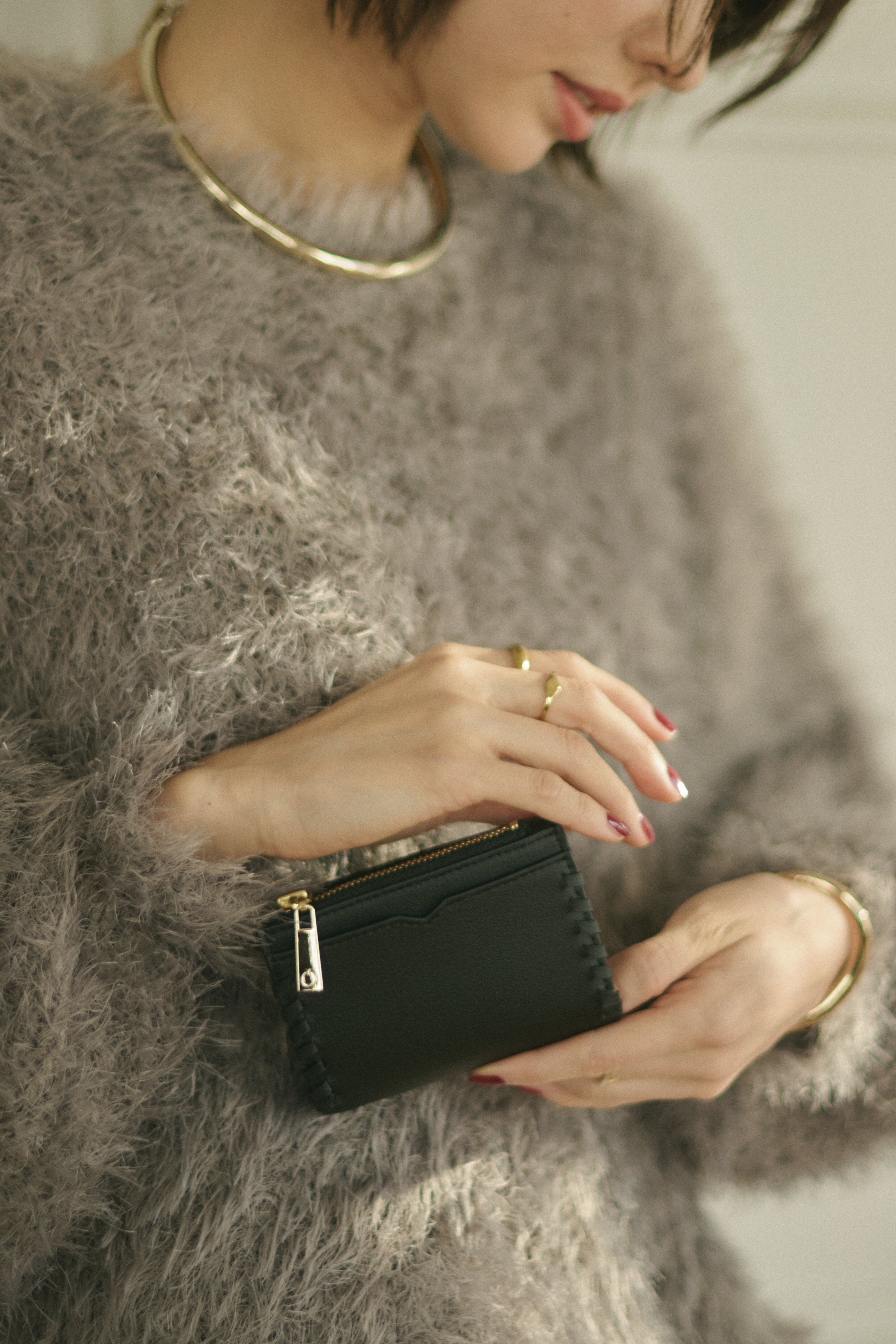 グレープレザー製コンパクトウォレット 「Grape Vine Wallet」 | LOVST