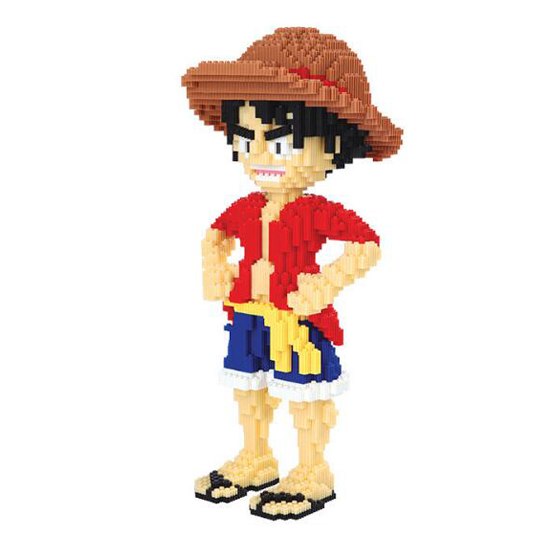 XIZAI 8606 One Piece Monkey D. Luffy - LOZ Blocks Official Store