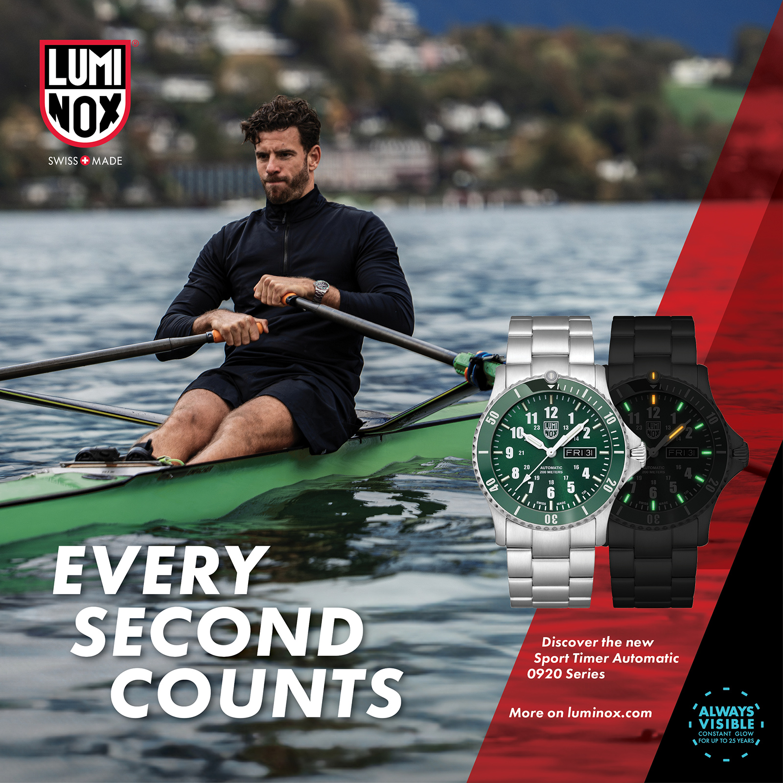 AUTOMATIC SPORT TIMER 0920 SERIES Ref.0937 | Luminox ルミノックス