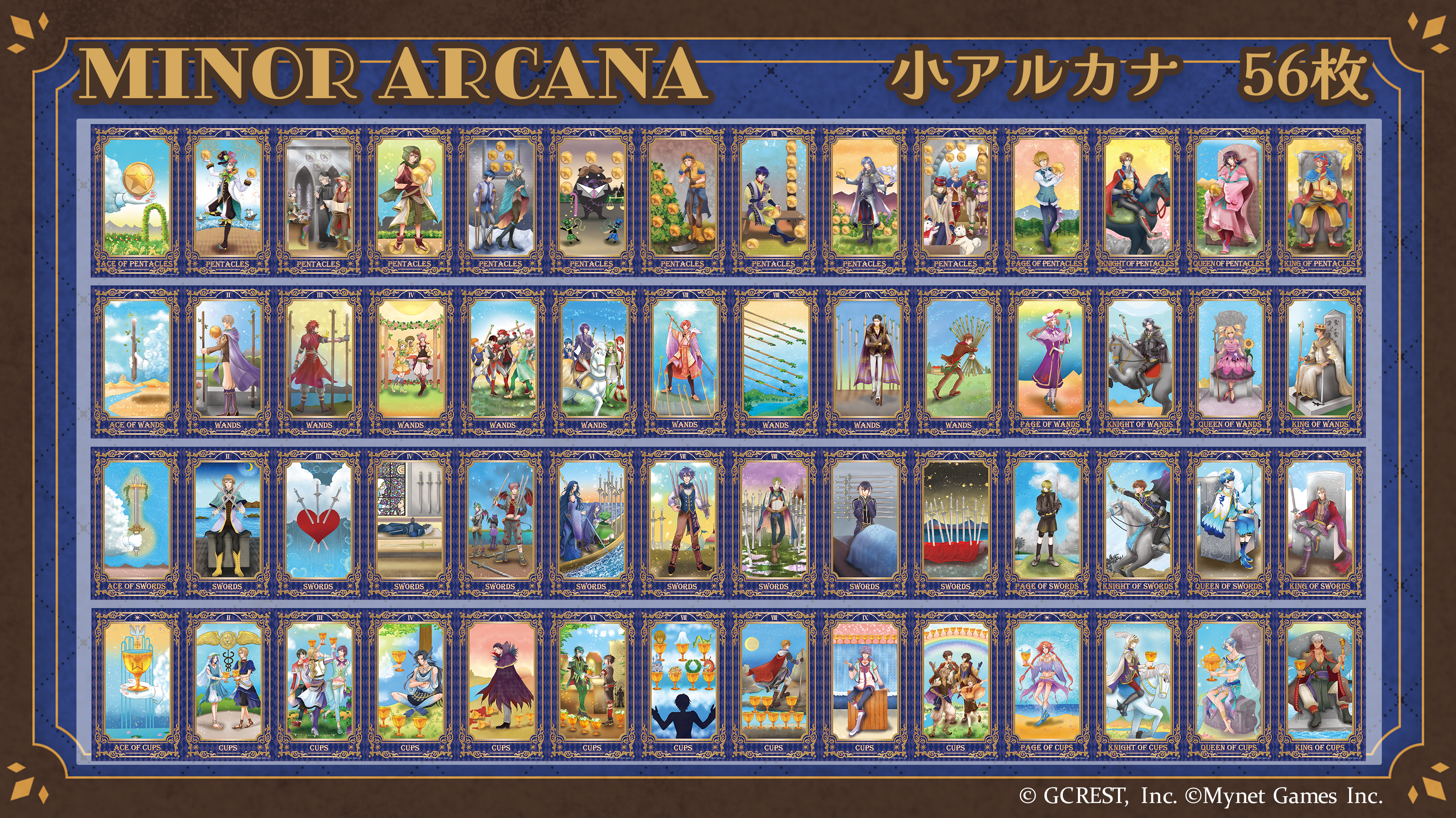 ルナズ 夢100 タロットカード 夢王国と眠れる100人の王子様 100 Princes