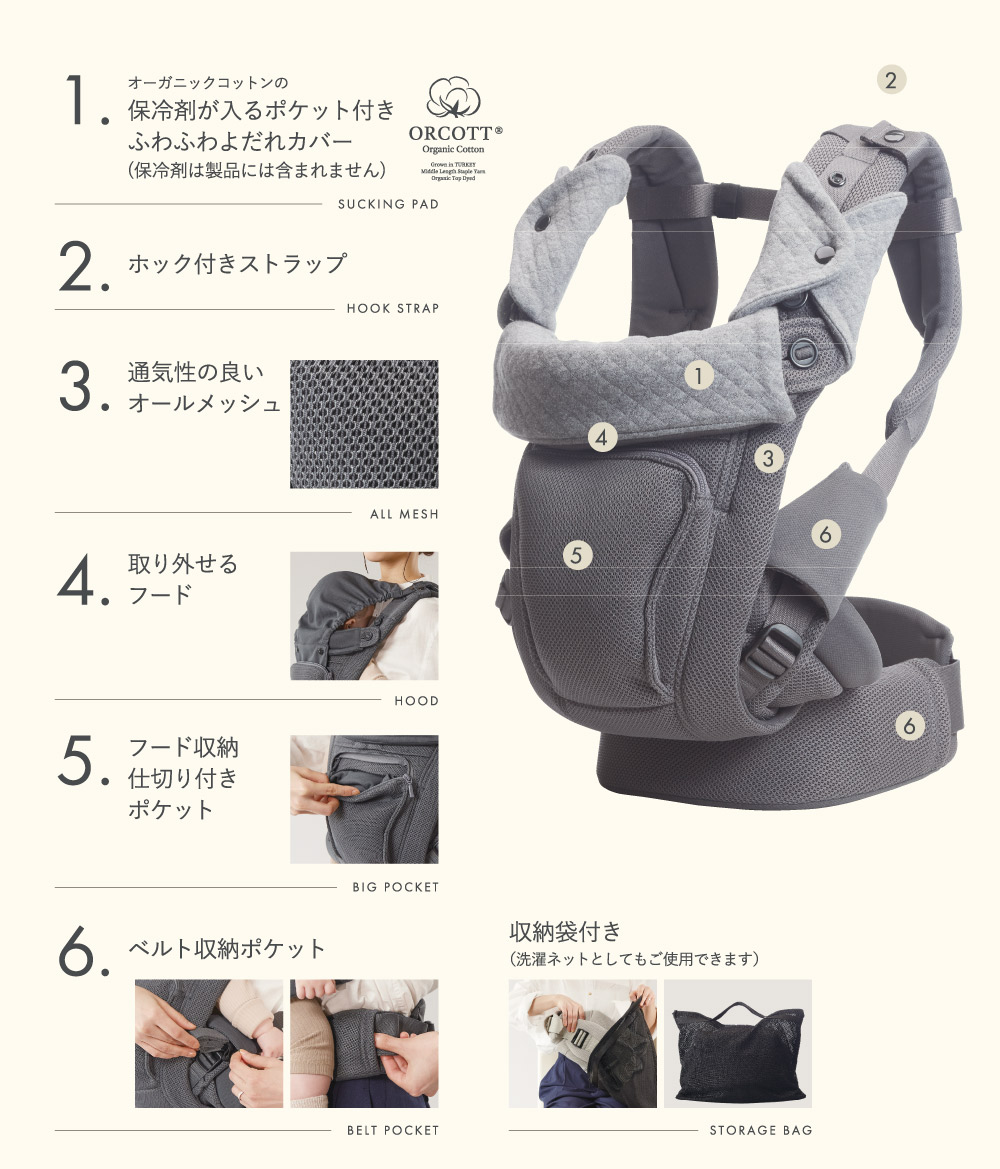 PULUA BABY CARRIER プルア ベビーキャリア – 抱っこ紐のラッキー