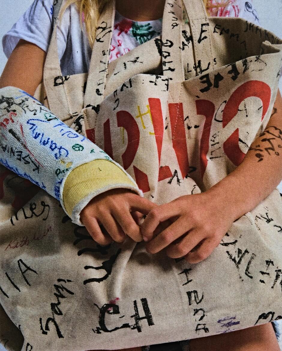 BYREDO “DJ Scribble Tote Bag” | Lula JAPAN [ルラ ジャパン]