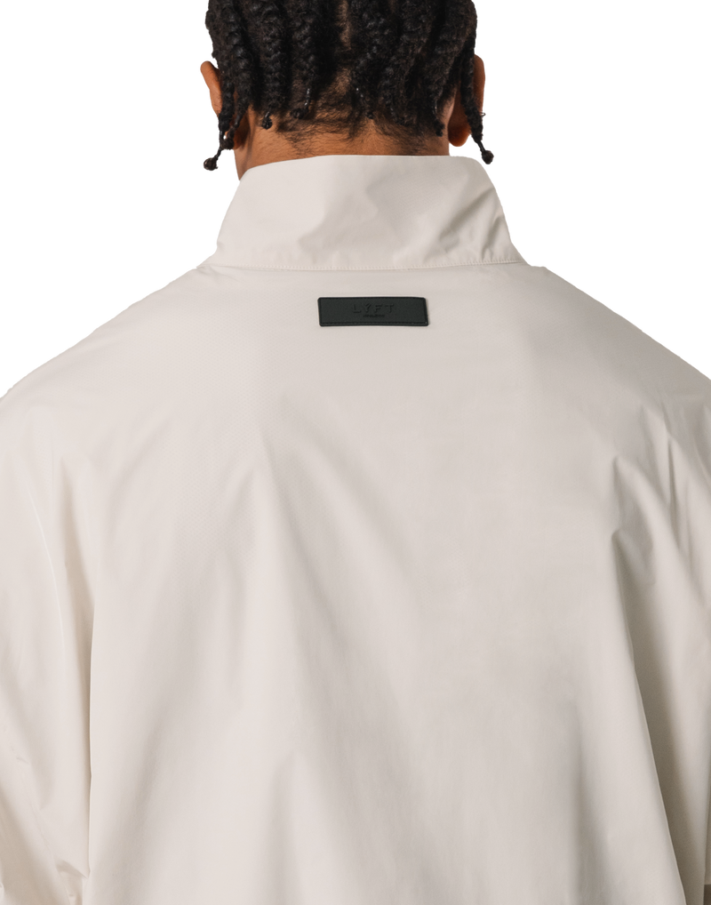 BTL Logo Nylon Jacket - Ivory – LÝFT