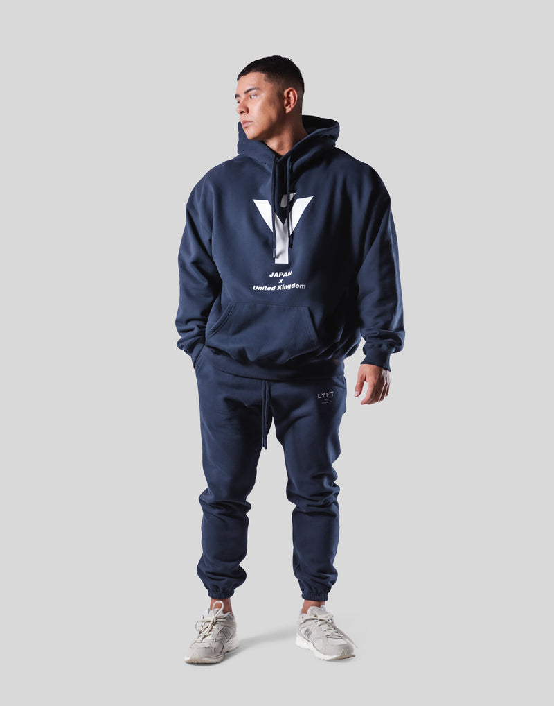 Y Oversize Sweat Hoodie - Navy – LÝFT