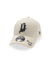 LÝFT × New Era 9Forty Old Ý Logo - Black