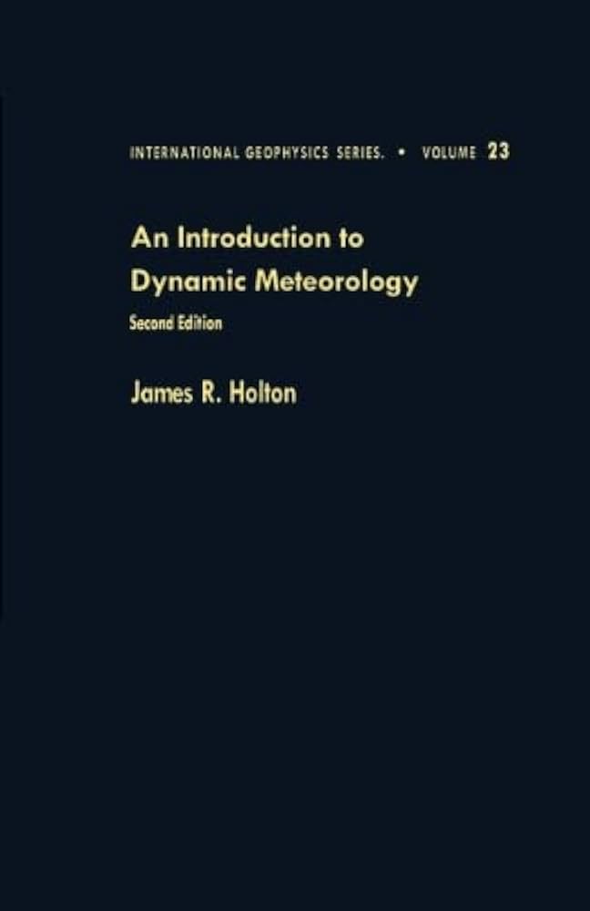 Amazon.co.jp: An Introduction to Dynamic Meteorology: INTRO TO