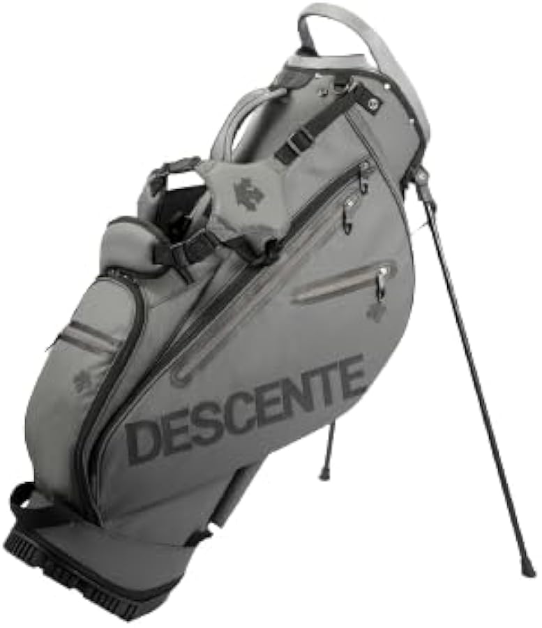 Amazon.co.jp: [デサントゴルフ] キャディバッグ スタンド 3.5kg 9型 4
