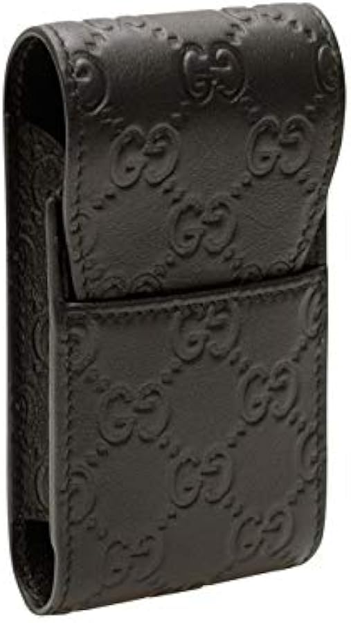 Amazon | [グッチ] シガレットケース たばこケース シマ レザー メンズ