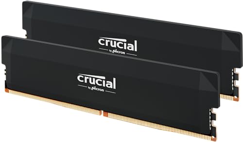 Crucial Pro 32GB DDR5 RAM Kit (2x16GB),CL36 6000MHz, Overclocking