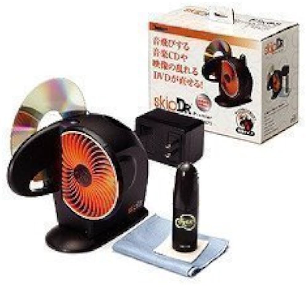 Amazon.co.jp: ランドポート 電動CD/DVD研磨キット スキップドクター