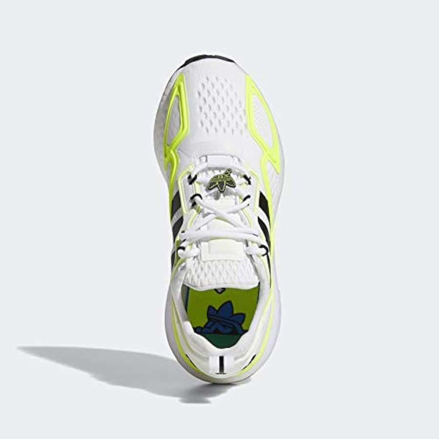 Amazon.com | adidas ZX 2K Boost Shoes Kids', White, Size 6 | Running