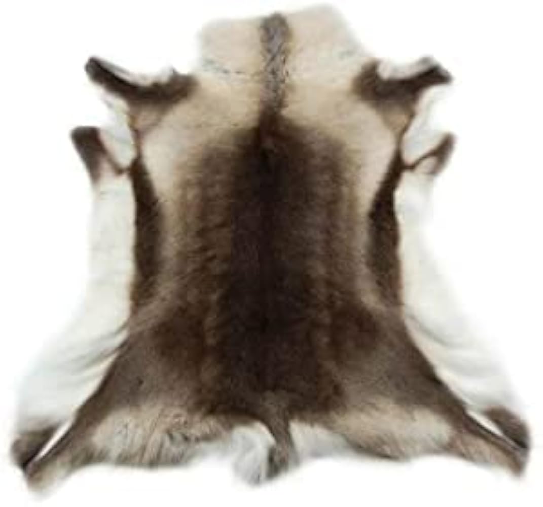 Amazon.co.jp: トナカイの毛皮 【天然】【スウェーデン産