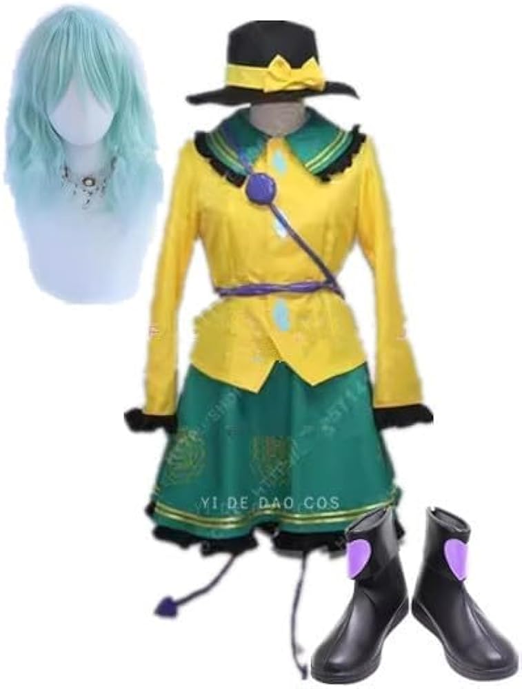 Amazon.co.jp: [Briskyjp] 古明地こいし コスプレ衣装 +ウィッグ+ 靴