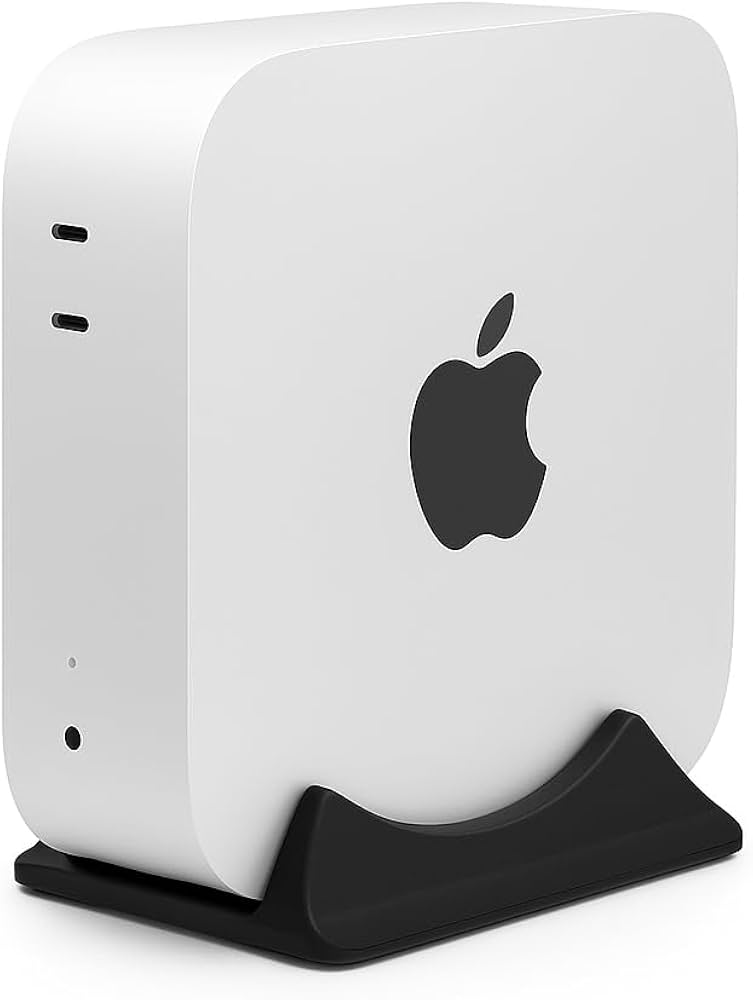 Azoth Stand for Mac mini M4 – Sleek Desk Hub, Studio Case Cover