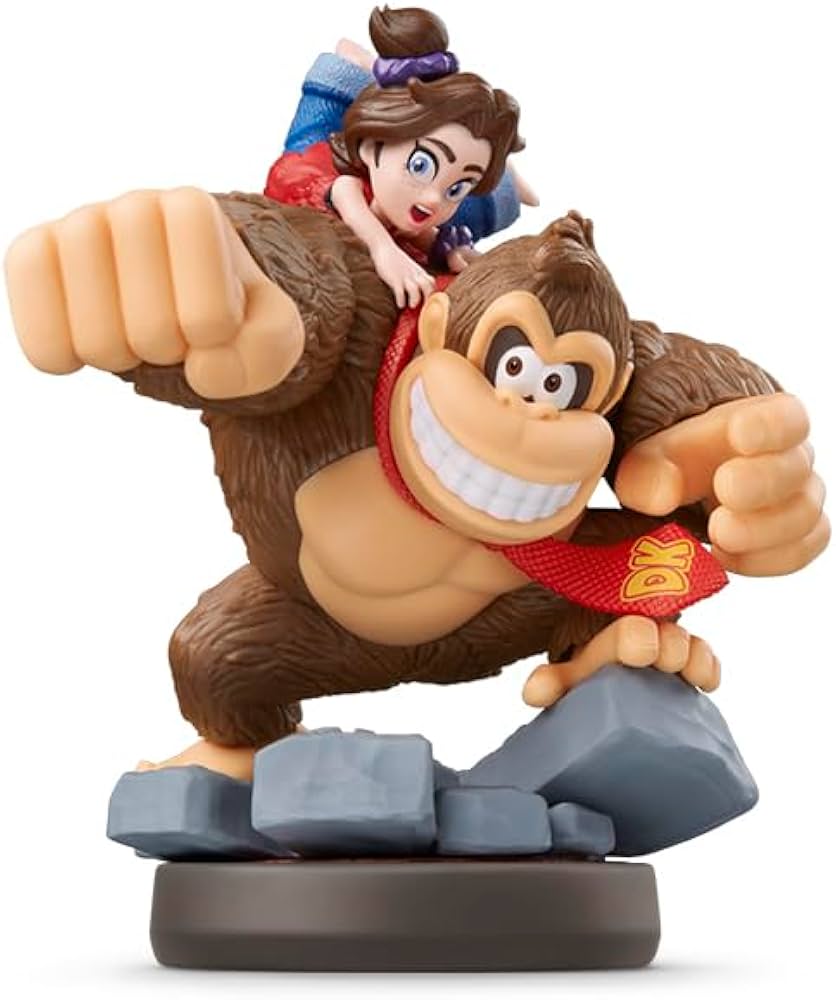 Amazon.co.jp: amiibo ドンキーコング&ポリーン(ドンキーコング