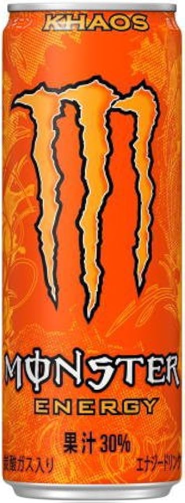 Amazon.co.jp: モンスターエナジー モンスターカオス (オレンジ)355缶