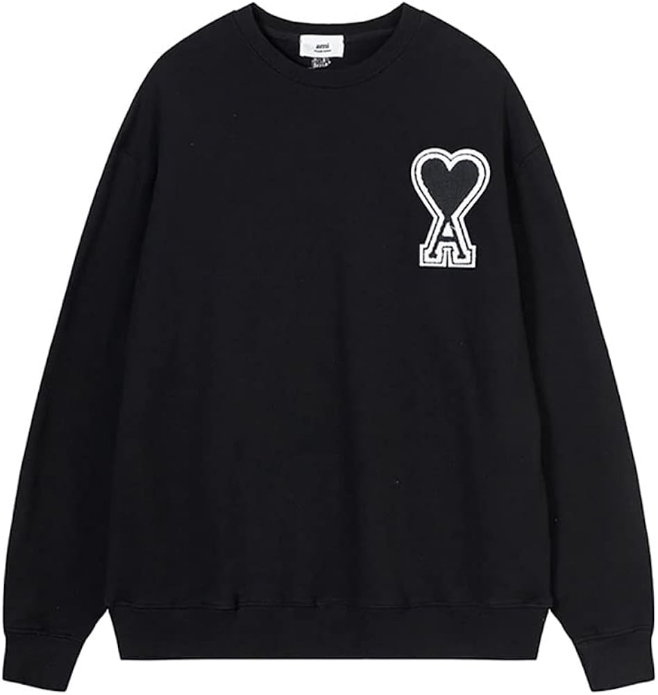 Amazon.co.jp: AMI PARIS トレーナー メンズ 長袖 秋冬 スウェット