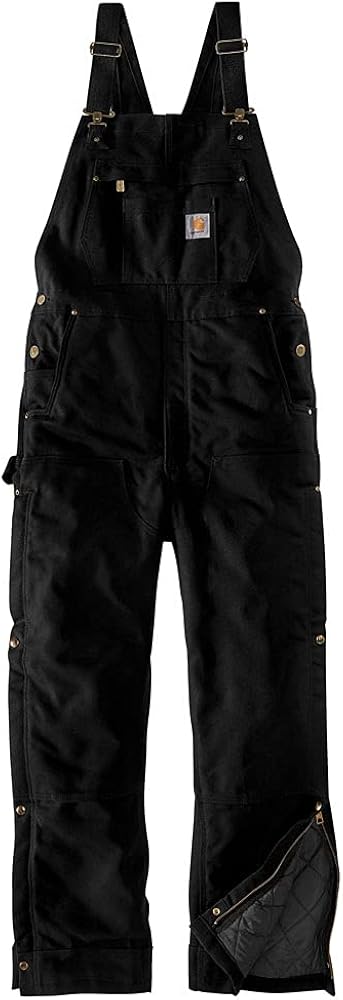 Amazon.co.jp: Carhartt Men's Loose Fit Firm Duck Insulated Bib