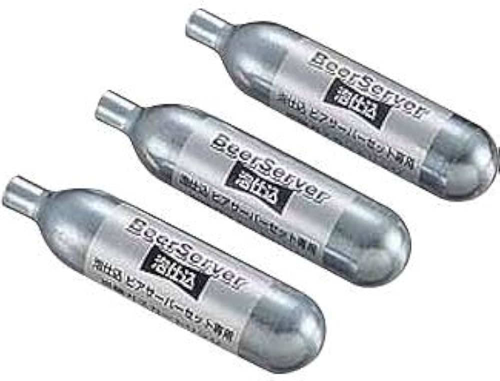 Amazon | 泡仕込 ビアサーバー用ガス3本組 M-1004 | キャプテン