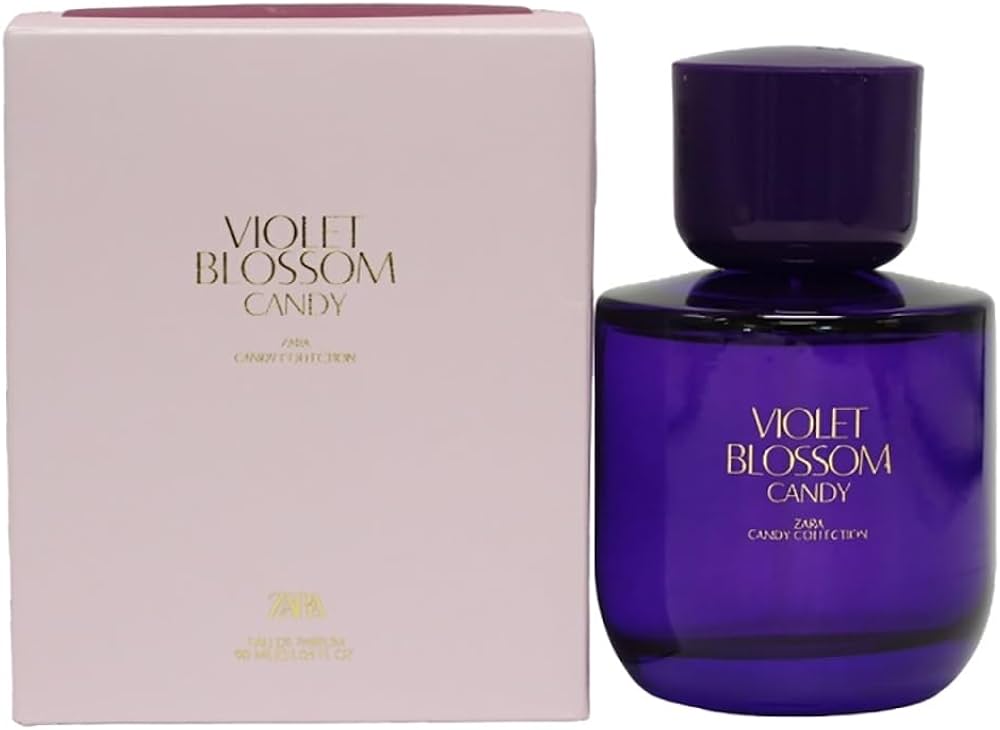 Amazon.com : Zara Violet Blossom Candy Eau de Parfum for Women