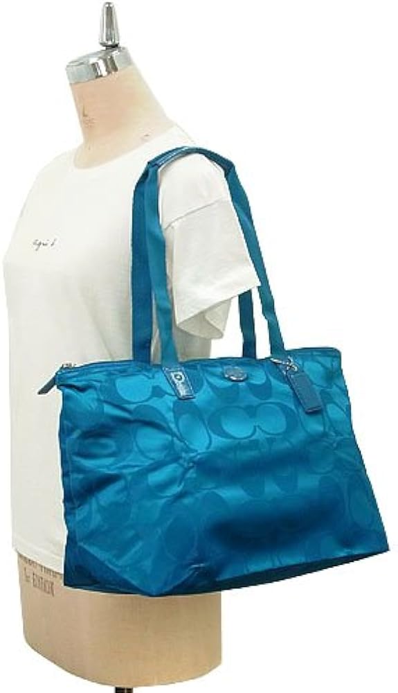 Amazon | [コーチ]COACH 折りたたみトートバッグ シグネチャー