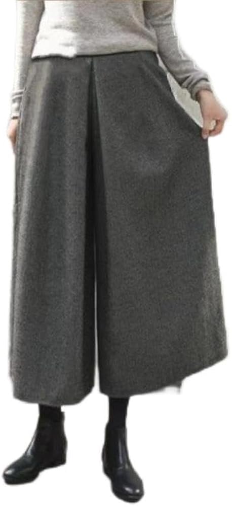 Amazon | [su- sumairu-maihoomu] ふんわりとしたパンツ レディース