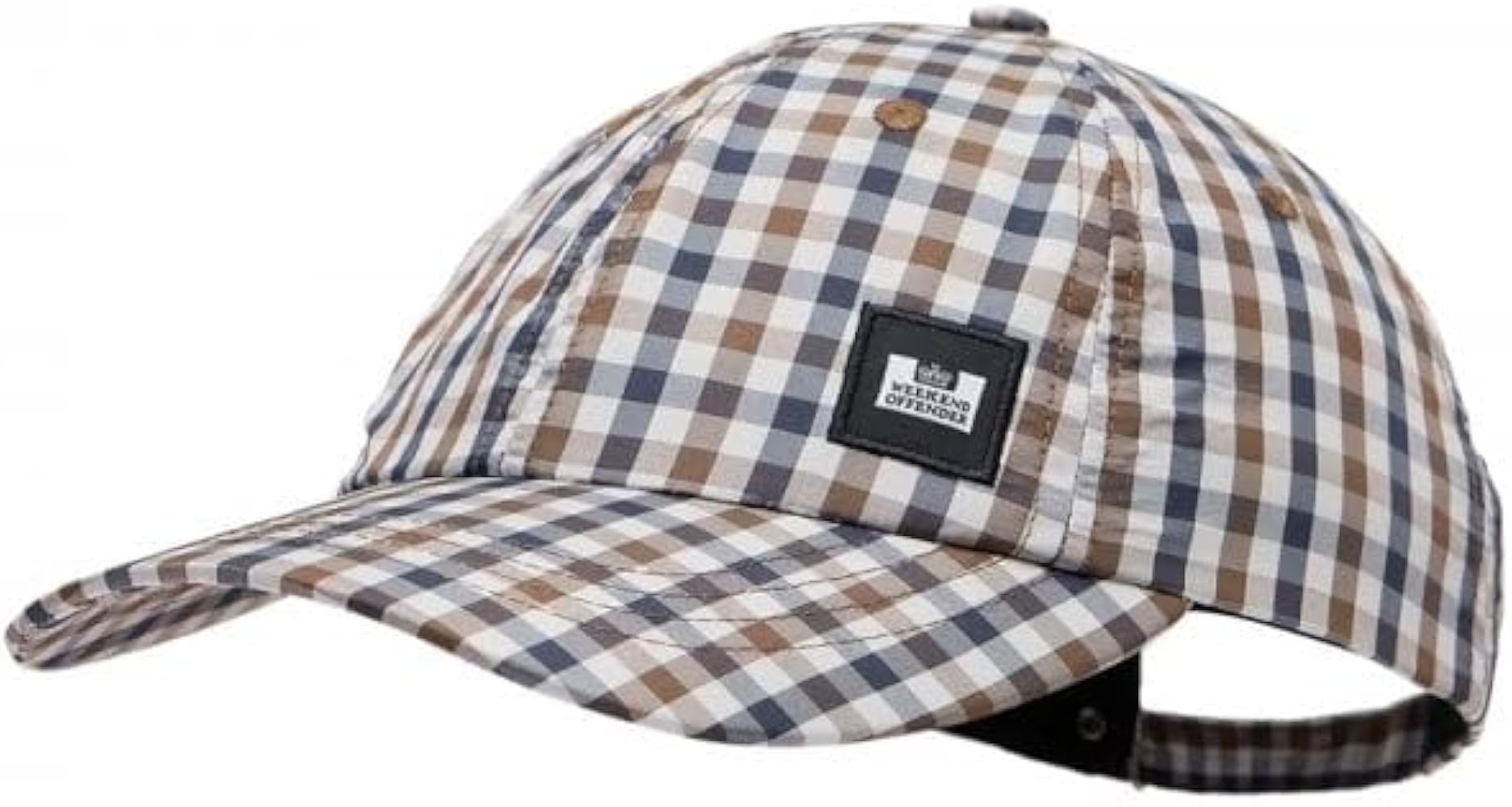 Weekend Offender Mid House Check Cap Clay ONE : Amazon.co.uk: Fashion