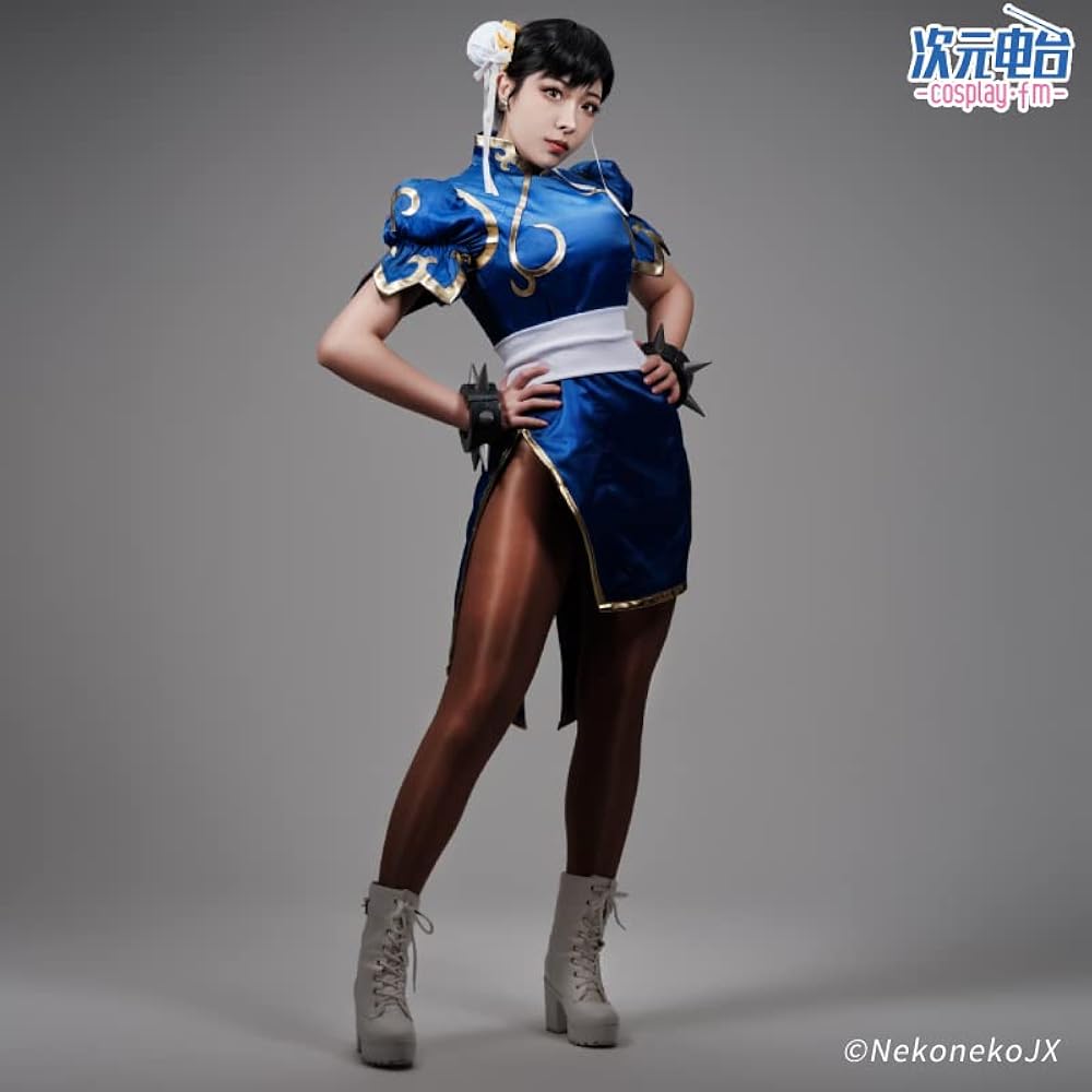 Amazon.co.jp: ストリートファイターV 春麗 チュンリー コスプレ衣装+