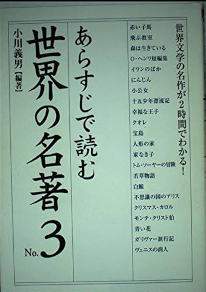 あらすじで読む世界の名著 No.3: 世界文学の名作が2時間でわかる! (楽