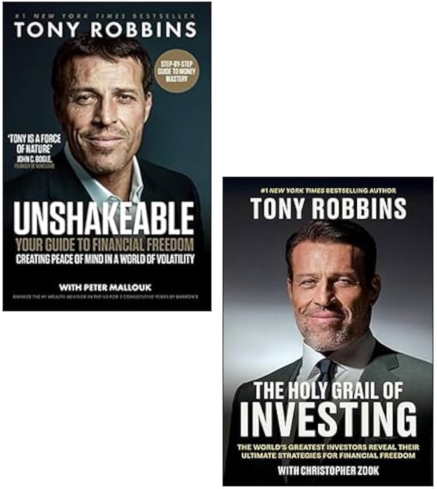 Tony Robbins 2 Books Collection Set (Unshakeable Your Guide to