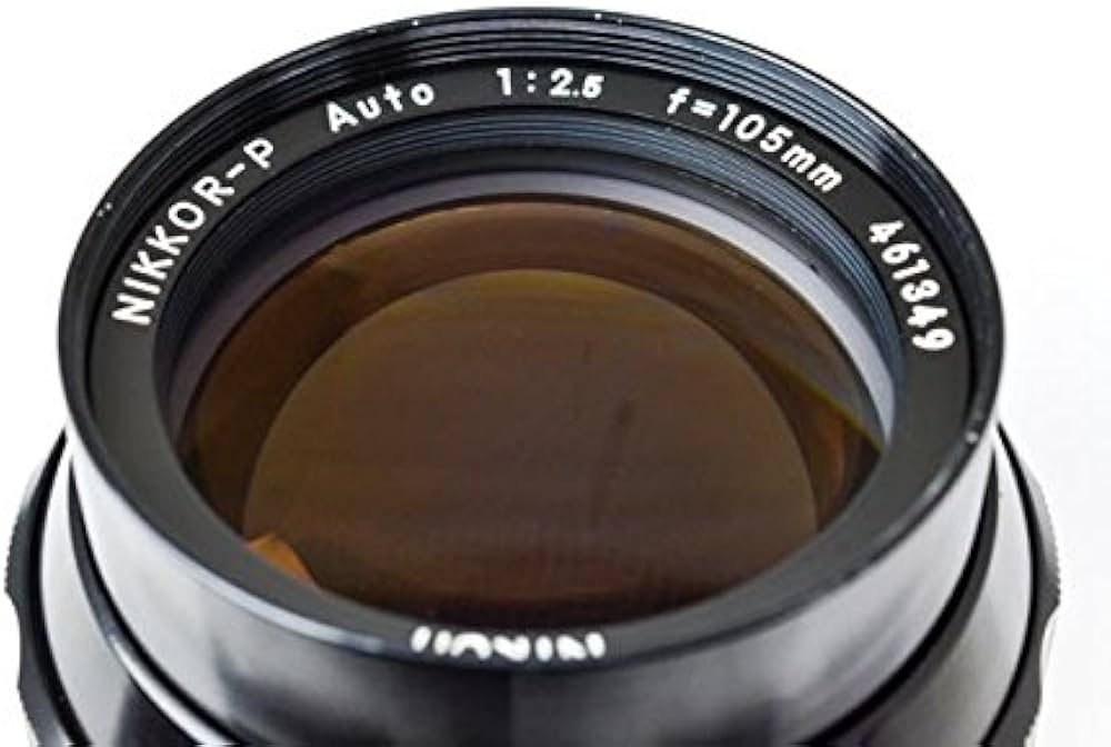 Amazon.co.jp: Nikon NIKKOR-P Auto 105mmf/2.5 Ai Unifocal Lens