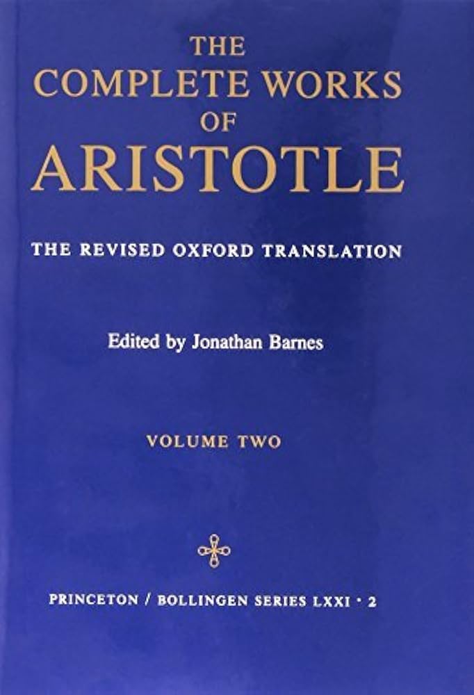 Amazon.com: Complete Works of Aristotle, Volume 2: The Revised
