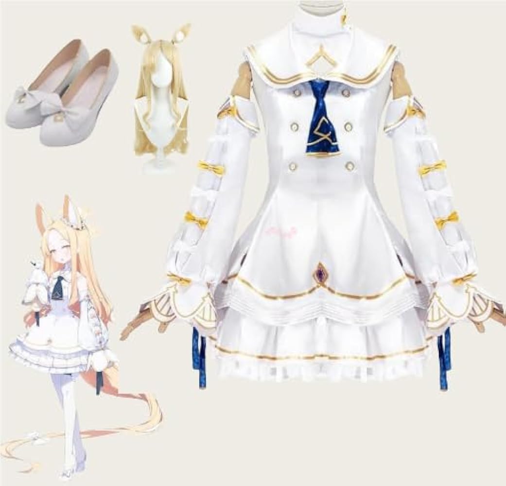 Amazon.co.jp: [YUASEN] ブルアカ 百合園セイア コスプレ衣装+ウィッグ
