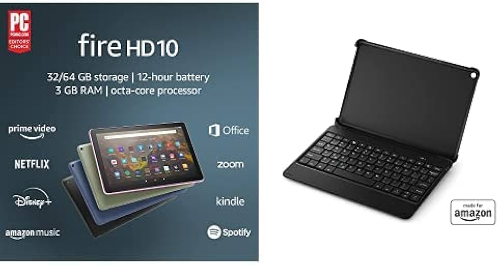 Amazon.com: Fire HD 10 Tablet (32 GB, Black, Lockscreen Ad