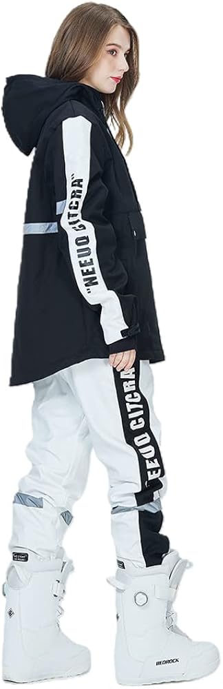 Amazon.co.jp: [HOTIAN] スノーボードウェア 上下セット レディース
