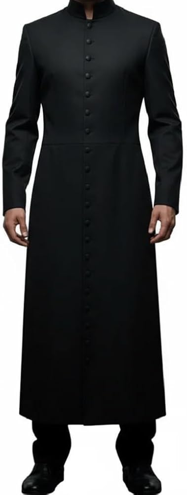 Darkrock Neo Heavy Duty Cotton Keanu Reeves Black Gothic Cosplay