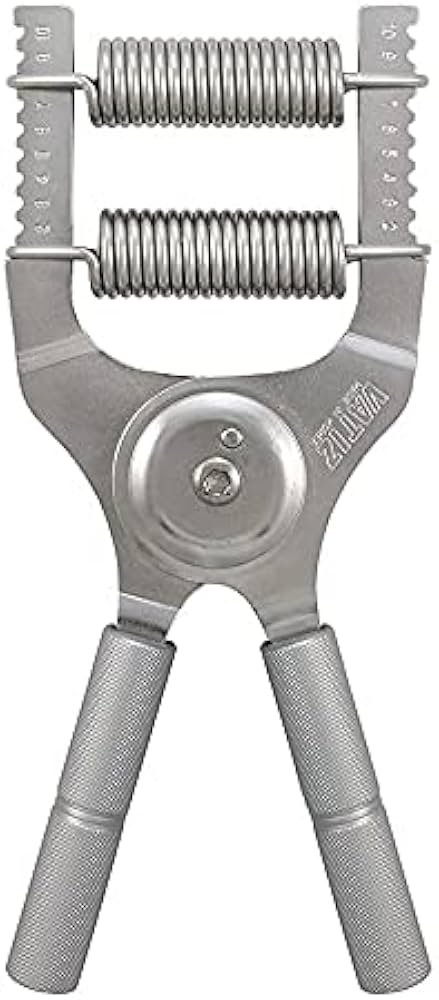 Amazon | Vatiz 調節可能なハンドグリッパー ダブルスプリング