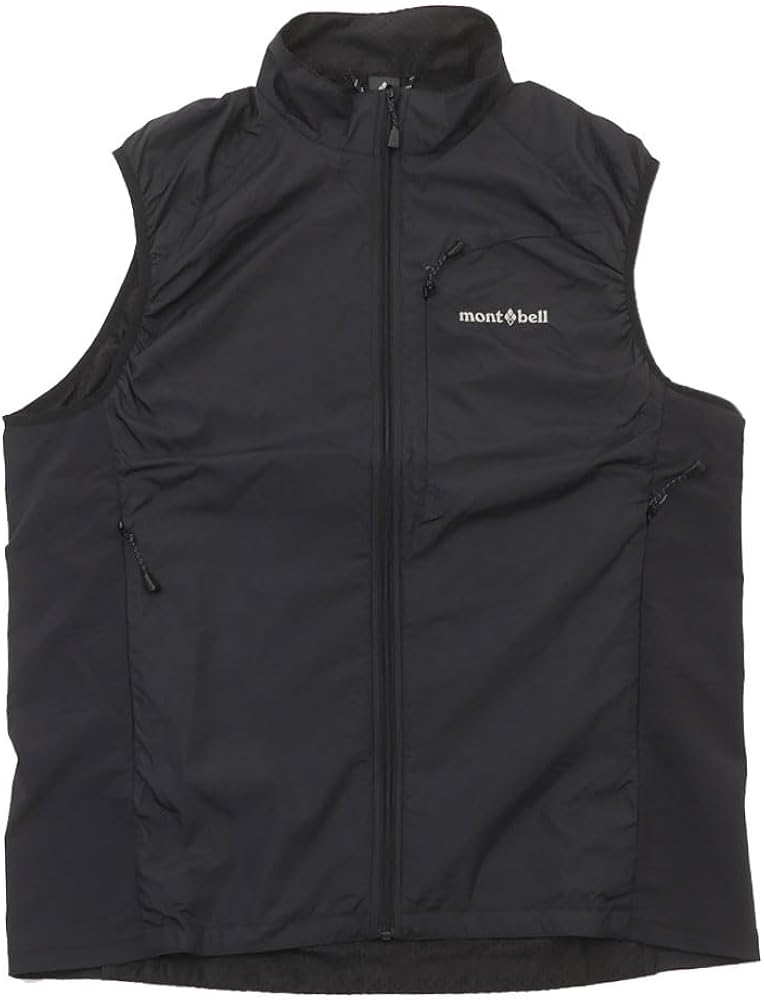 Amazon | モンベル ライトシェルベスト Men's #1106559 (M BK ブラック