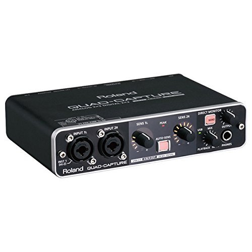 Amazon.co.jp: Roland ローランド オーディオインターフェイス QUAD