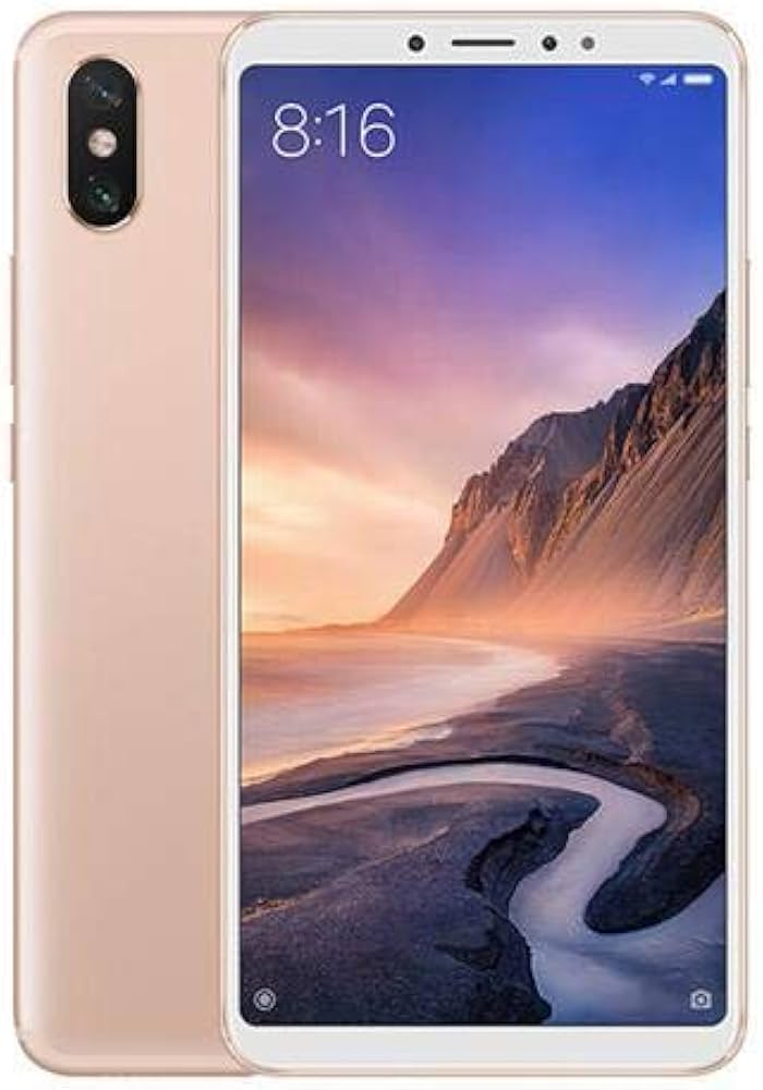 Xiaomi Mi Max 3 Dual SIM - 128GB, 6GB RAM, 4G LTE, Gold : Buy