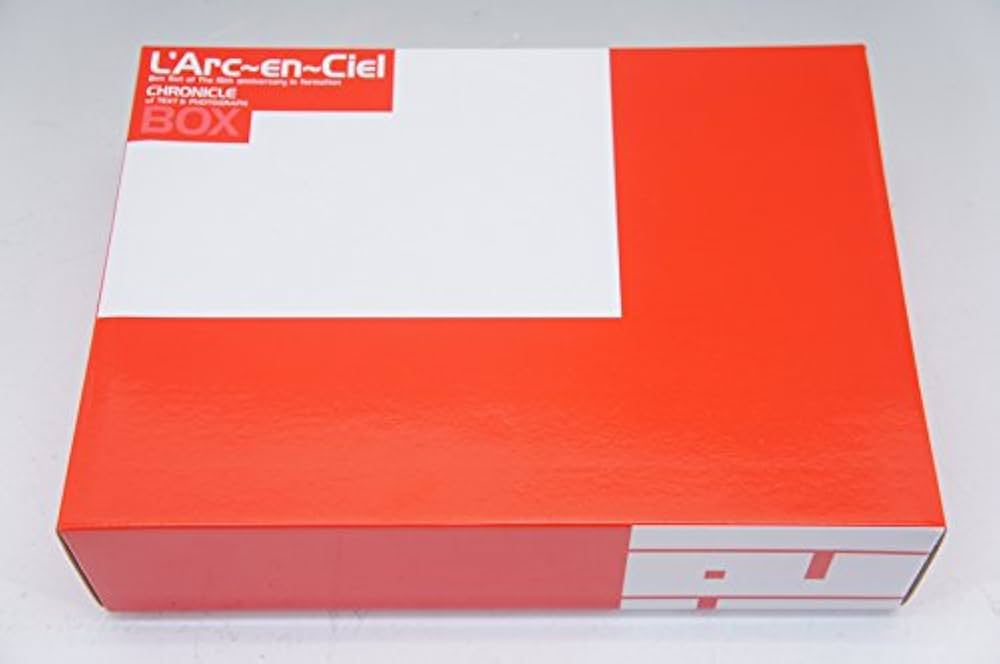 Amazon.co.jp: L'arc-en-Ciel 結成15周年写真集 BOX CHRONICLE ラルク