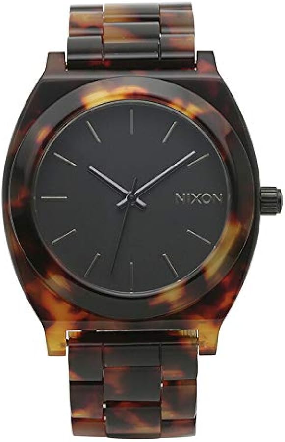 Amazon.co.jp: ニクソン NIXON タイムテラー アセテート べっ甲 腕時計
