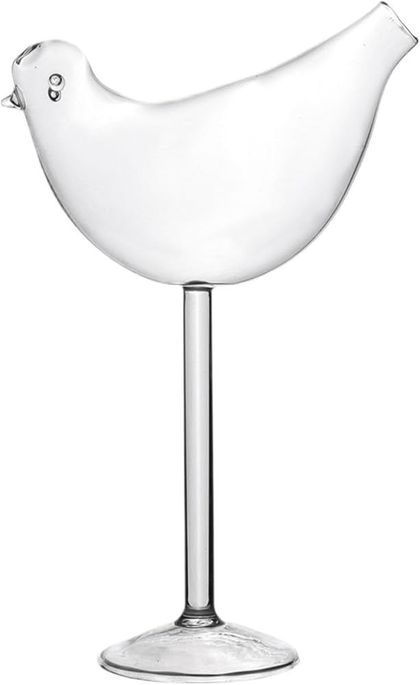 Amazon.co.jp: ワイングラス カクテルグラス 可愛い 鳥の形 赤ワイン