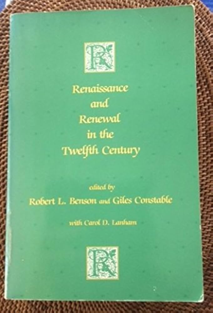 Renaissance and renewal in the twelfth century: Robert L