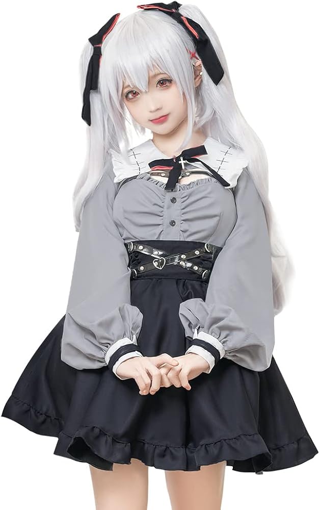 Amazon.co.jp: Duorola 葛葉 女体化 コスプレ サーニャ 衣装 Vtuber